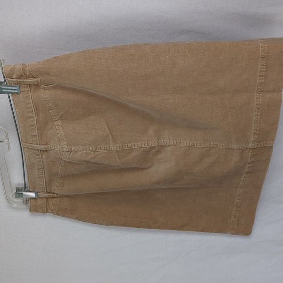 Offers open! TALOBOTS Tan Corduroy Mini Skirt Size 2 - Picture 4 of 5